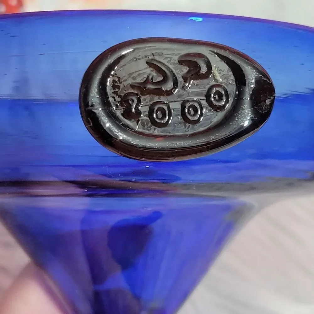 Hand-blown Margarita Glass‎